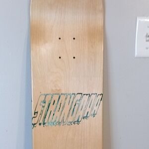 Kids Skateboard Deck - Natural Wood